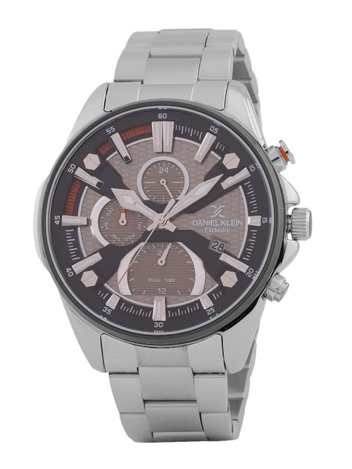 Daniel Klein Gents Silver Watch