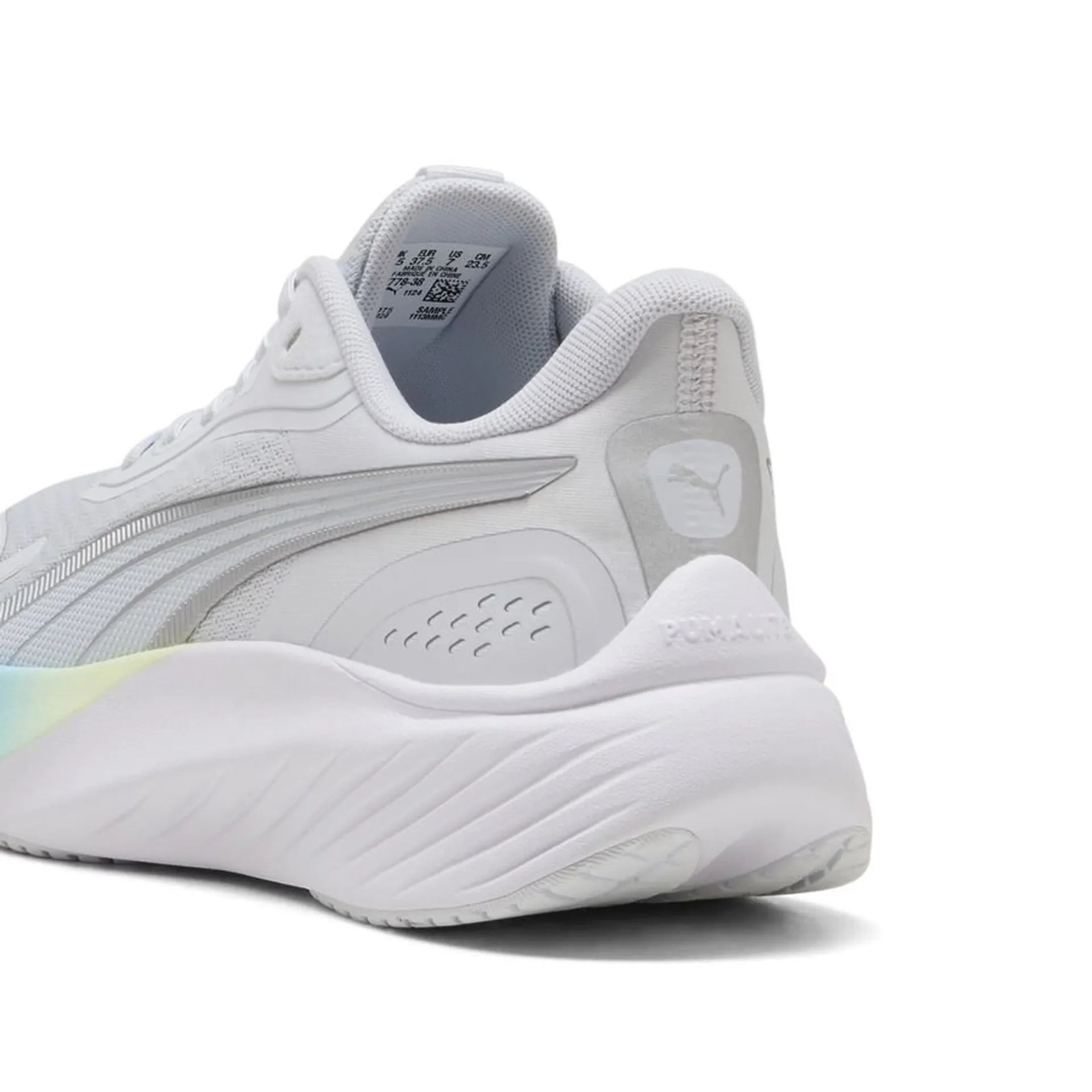 Puma Mens Pounce Lite Shoes In Silver Blue