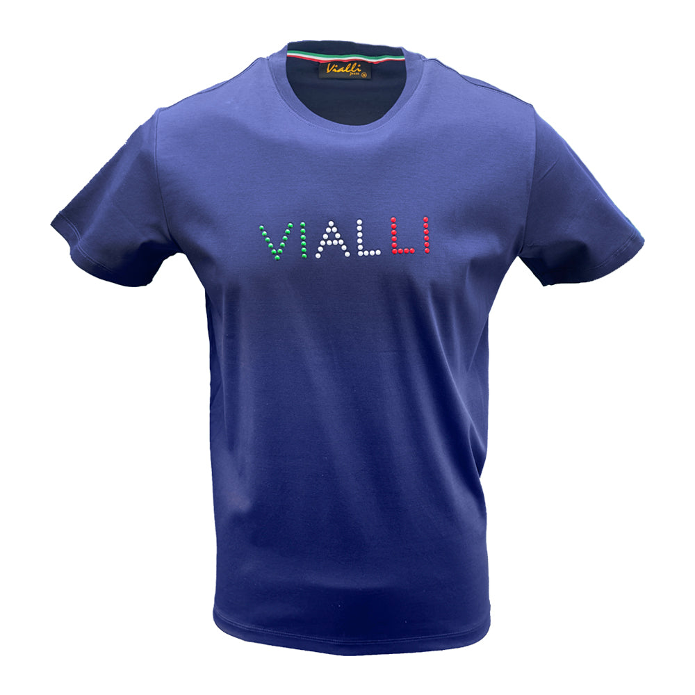 Vialli Vj24Wt66 Hendy T-Shirt  Navy