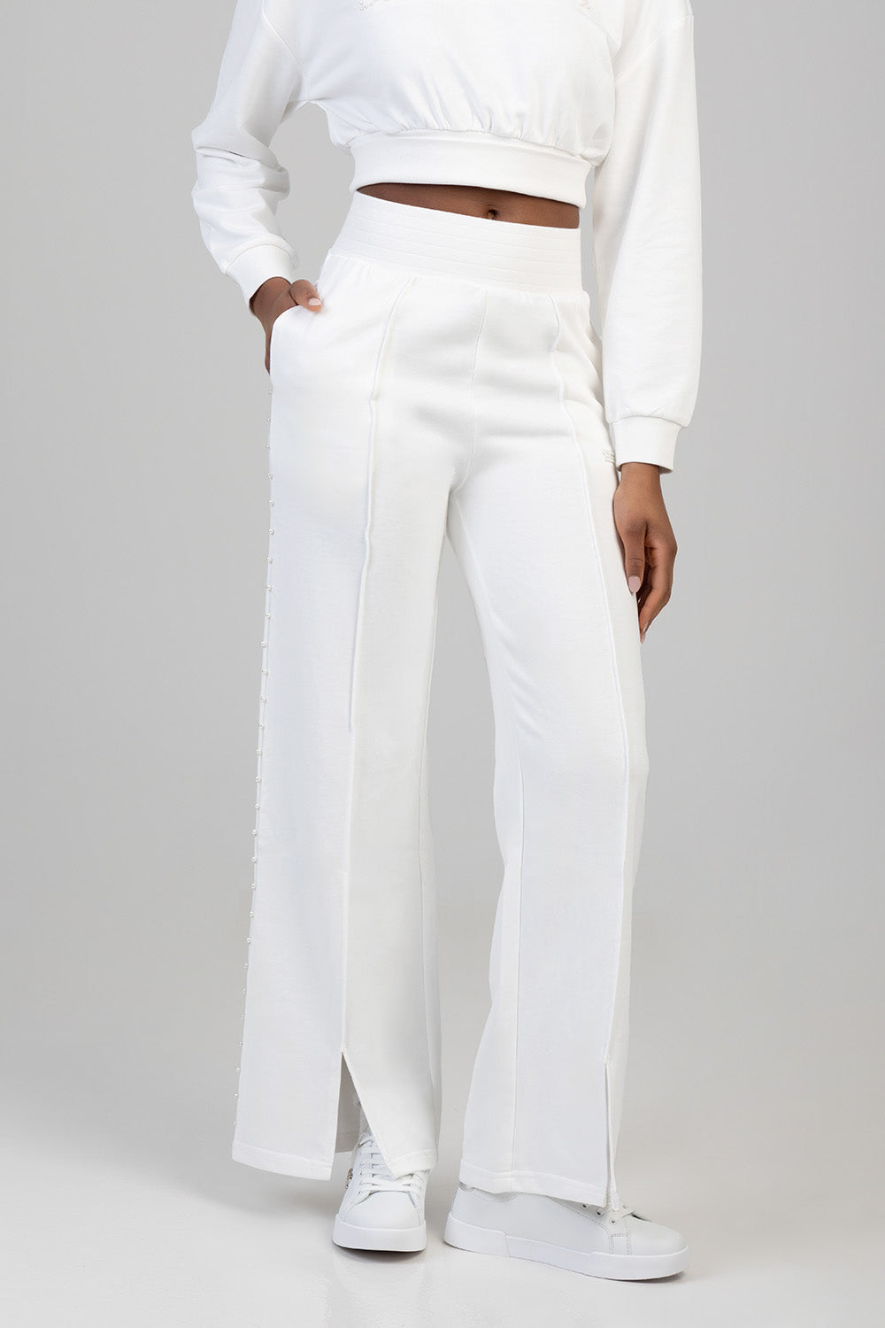 Sissy Boy Cross It Off Sweat Pants In Off White