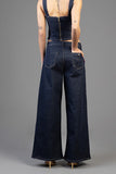 Sissy Boy Gigi Wide Leg Low Waist Jeans In Blue