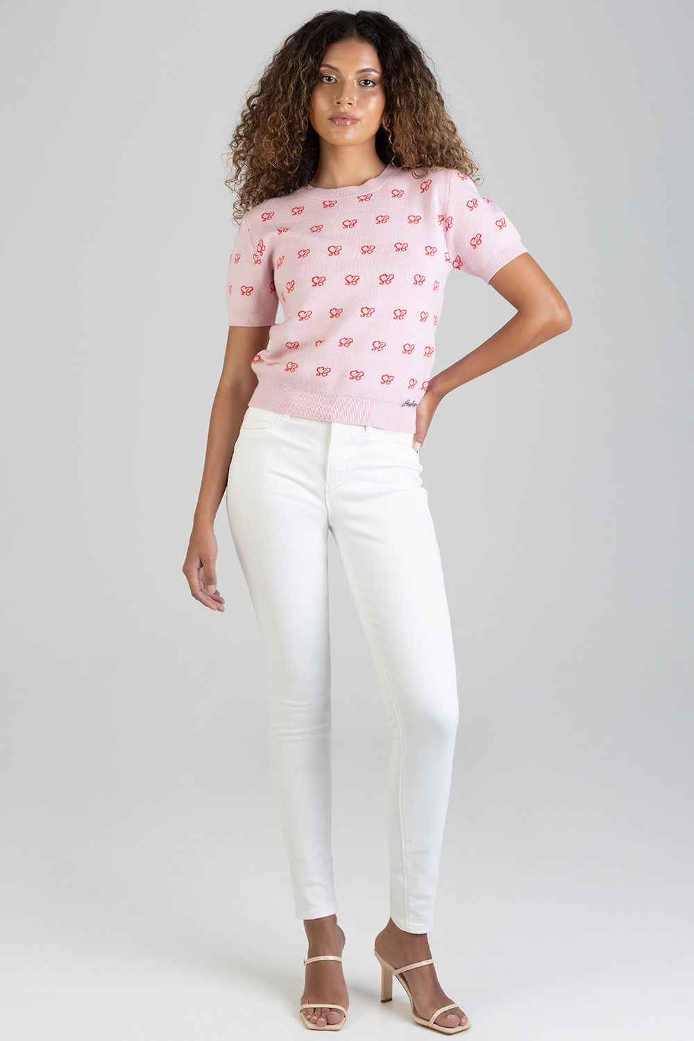 Sissyboy Ladies Freya Skinny Jeans In White