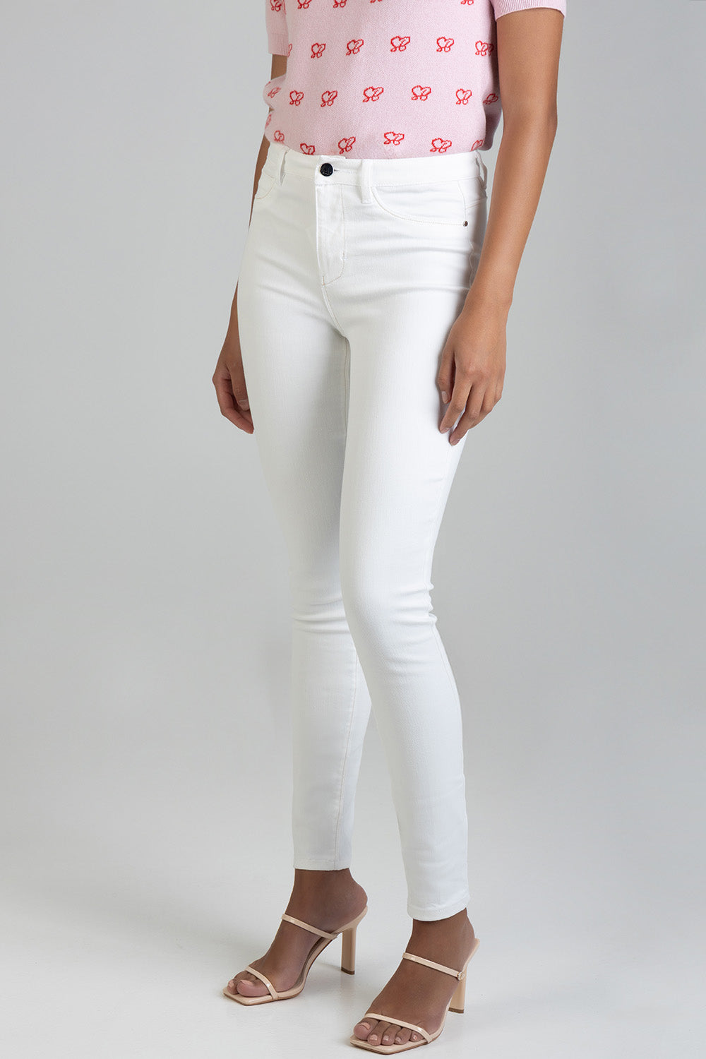 Sissyboy Ladies Freya Skinny Jeans In White