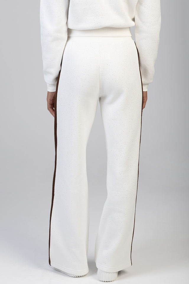 Sissy Boy Womens Wide Leg Track Pants In Off White