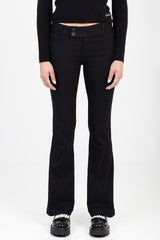 Sissy Boy Womens Gill Bootleg Trouser In Black