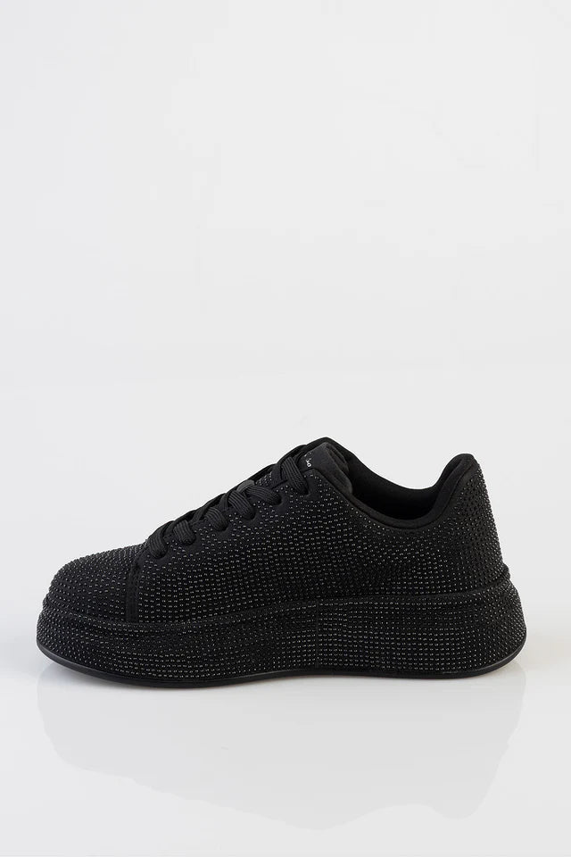 Sissy Boy Womens Emblazon Shoes In Black