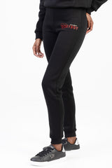 Sissy boy Womens Athleisure Tracksuit Pants In Black