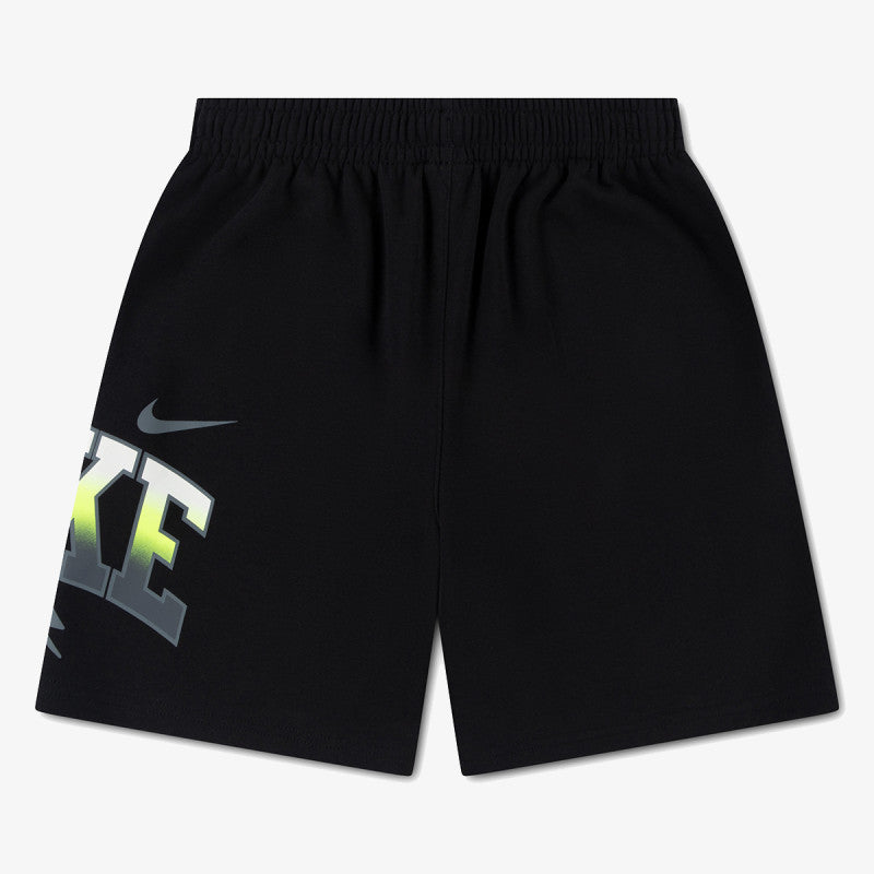 Nike Boys Terry Collegiate Shorts In Black
