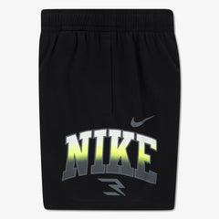 Nike Boys Terry Collegiate Shorts In Black
