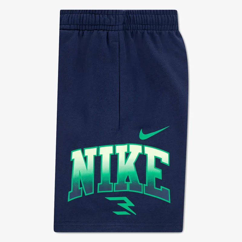 Nike Boys Terry Collegiate Shorts In Navy
