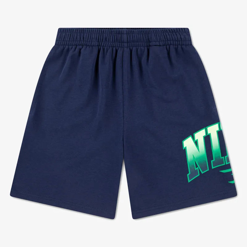 Nike Boys Terry Collegiate Shorts In Navy