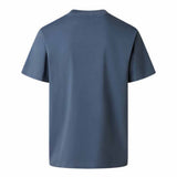 The North Face Mens Essential Simple Dome Relaxed Short Sleeves T-Shirt In Granite Grey