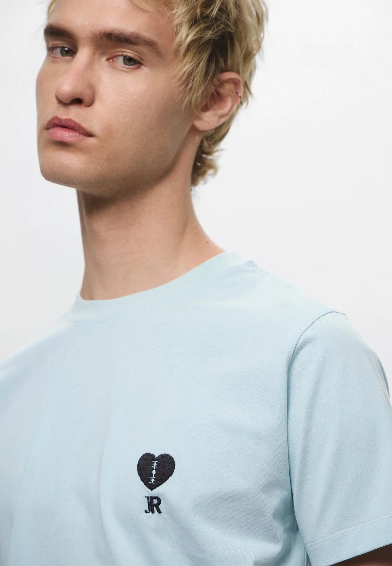 John Richmond Kidak Regular T-Shirt In Cyan