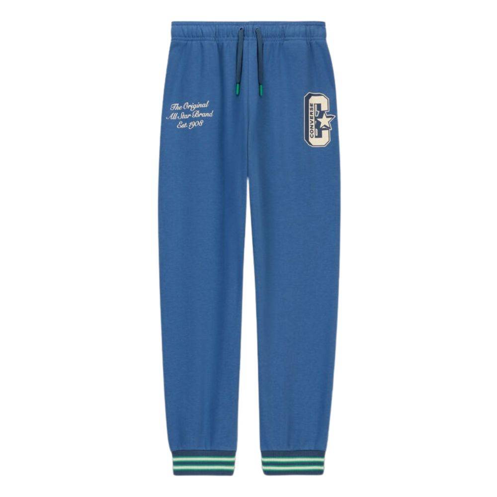 Converse Boys Retro Varsity Jogger In Blue