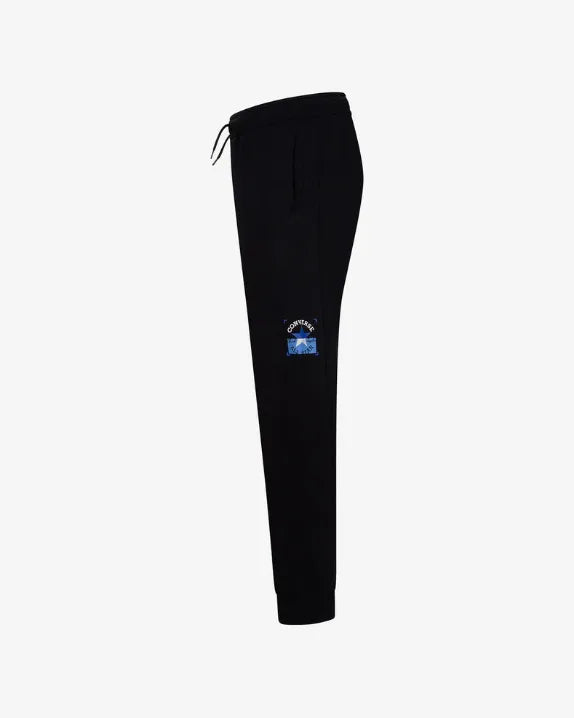 Converse Boys Urban Utility Fleece Joggers In Black