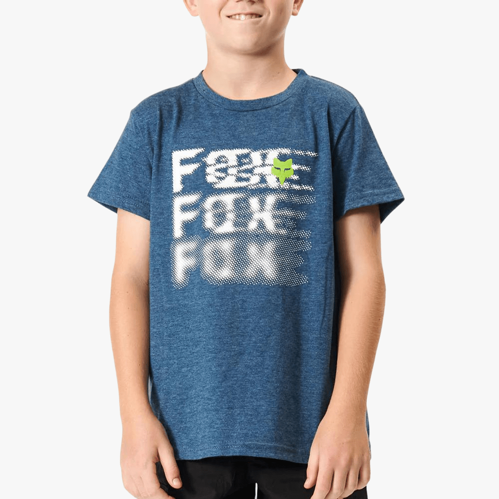 Fox Boys Emotion T-Shirt In Indigo