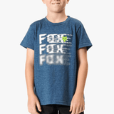 Fox Boys Emotion T-Shirt In Indigo