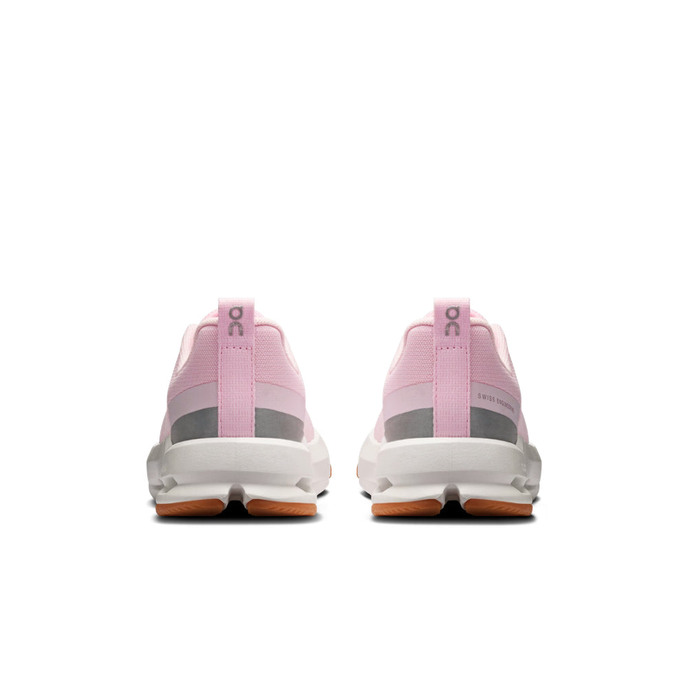 On Unisex Kiddies Cloudnova Sneakers In Peony/Iceberg