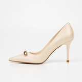 Butterfly Feet Ladies Lanelle 2 Heels In Beige