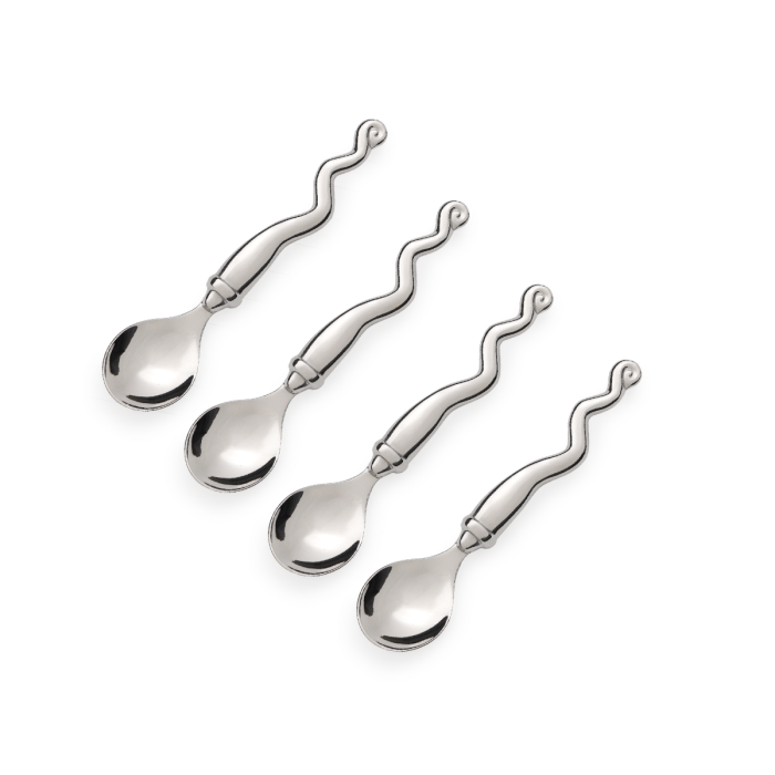 Carrol Boyes Teaspoon Set Of 4 Wave