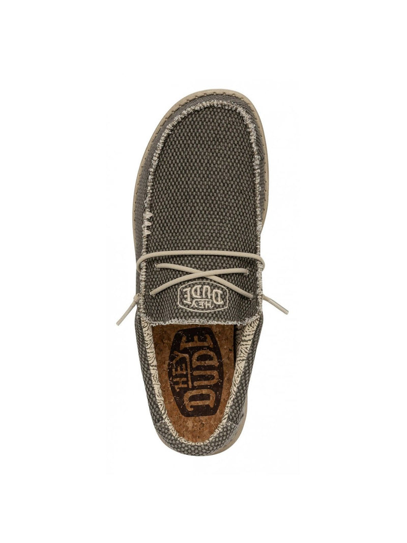 Hey Dude Mens Wally Braided Shoes In Army