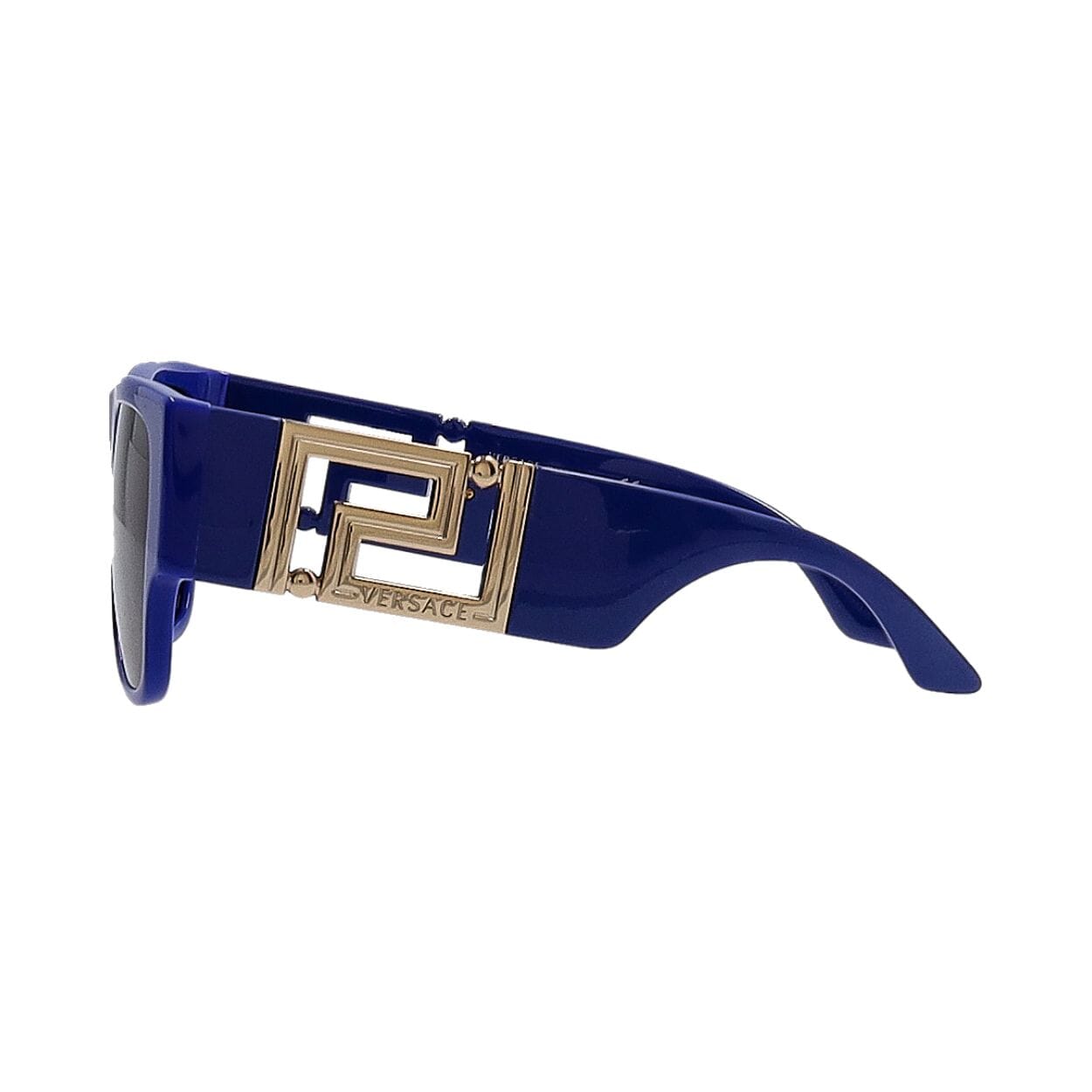 Versace Rectangular Sunglasses For Men In Blue