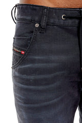 Diesel Mens M-KrooleyY-Ne Sweat Jeans in Black