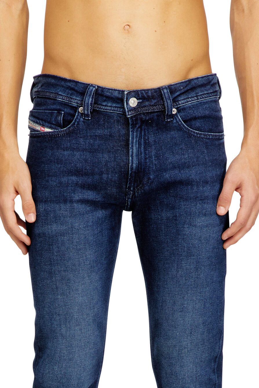 Diesel Mens 1979 Sleenker Jeans In Dark Blue