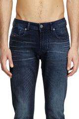 Diesel Mens Sleenker Jeans In Navy