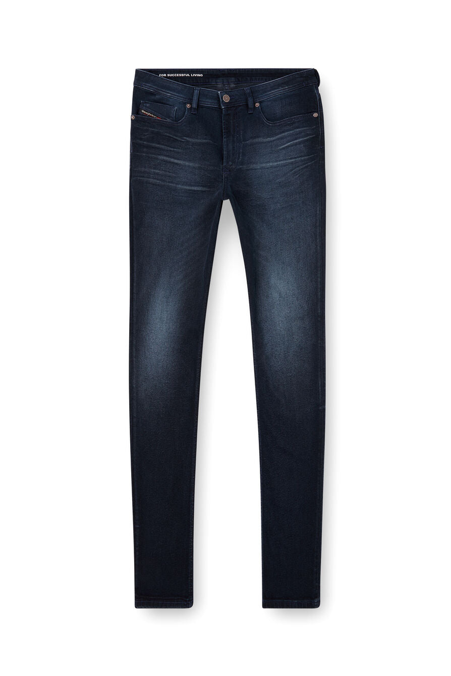 Diesel Mens Sleenker Jeans In Navy