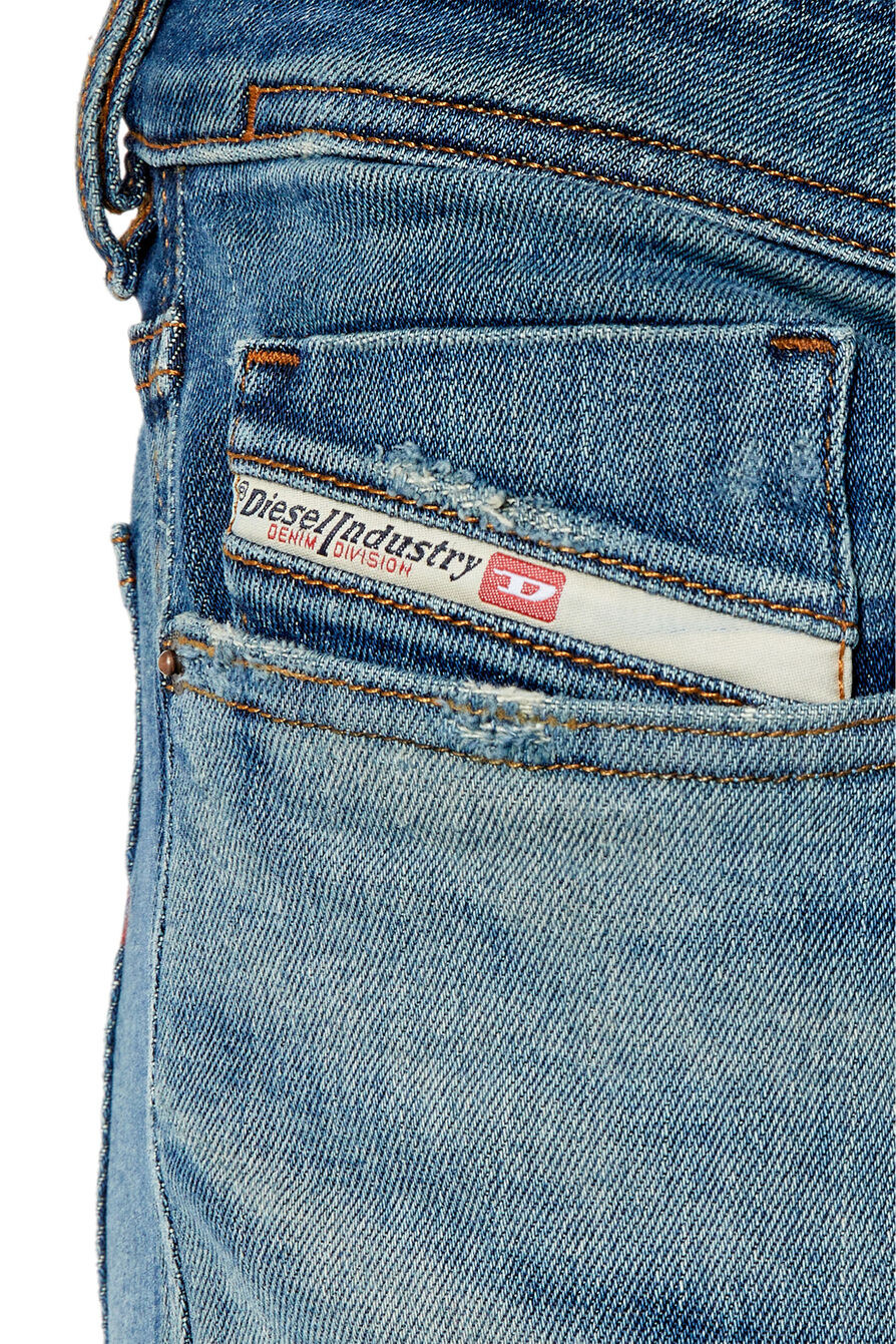 Diesel Mens M-1979 Sleenker L.32 Jeans In Medium Wash