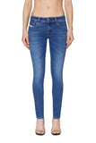 Diesel Womens L-2018 Slandy Low 32 Jeans In Denim