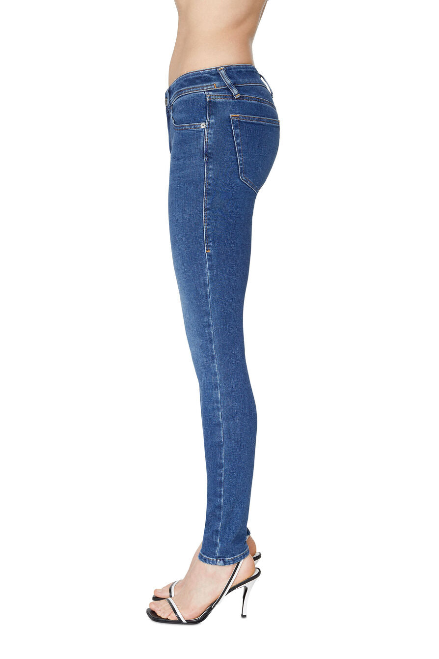 Diesel Womens L-2018 Slandy Low 32 Jeans In Denim