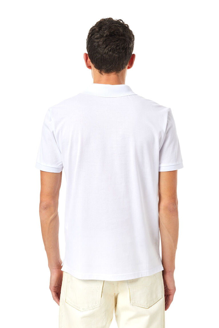 Diesel A150570Aijr M -T-Rejust -Dooval-Pj Polo Shirt White