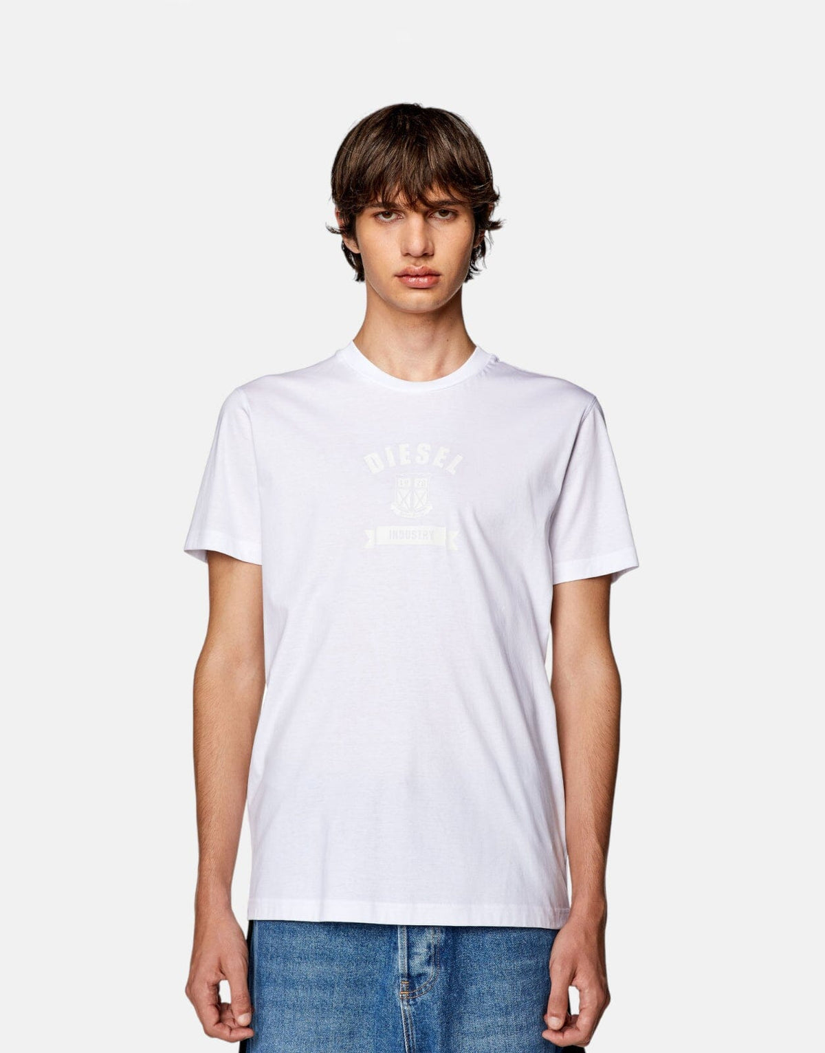 Diesel -M-T-Miegor -L13 T-Shirt A112840Qanw White