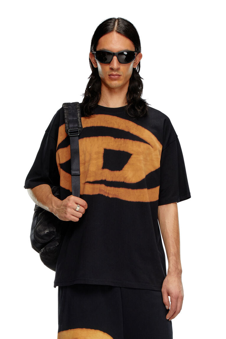 Diesel A148720Qkas M -T-Boxt-Bleach T-Shirt 9Xx Black