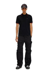 Diesel A150330Jmad M -T-Ferry-Microdiv Polo Shirt Black