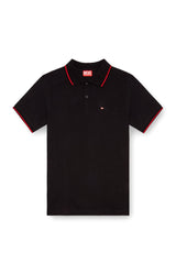 Diesel A150330Jmad M -T-Ferry-Microdiv Polo Shirt Black