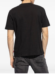 Diesel A153790Akak Mens T-Adjust-Q6 T-Shirt Black