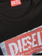 Diesel A153790Akak Mens T-Adjust-Q6 T-Shirt Black