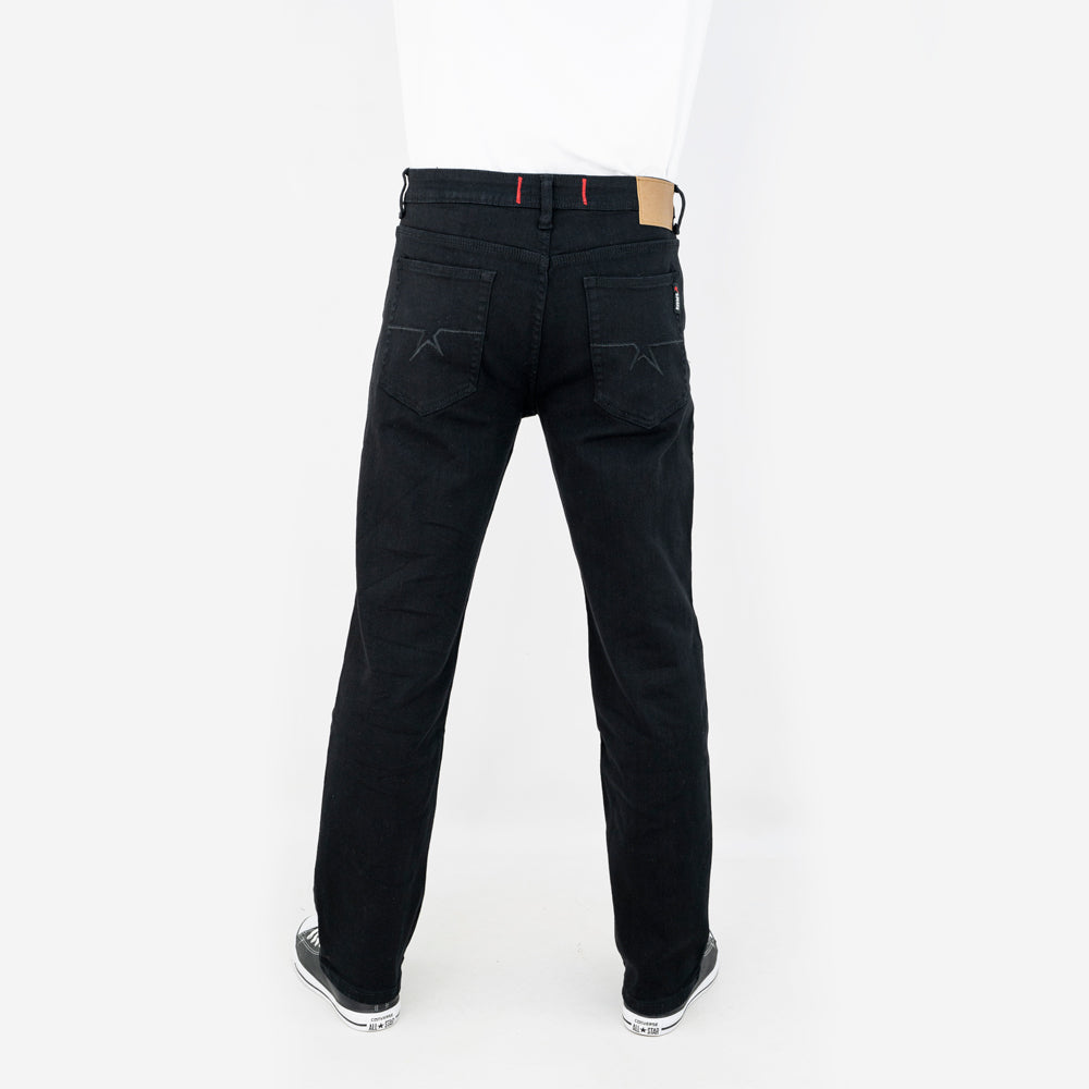 Soviet Mens Striker #5 Basic Jeans In Black