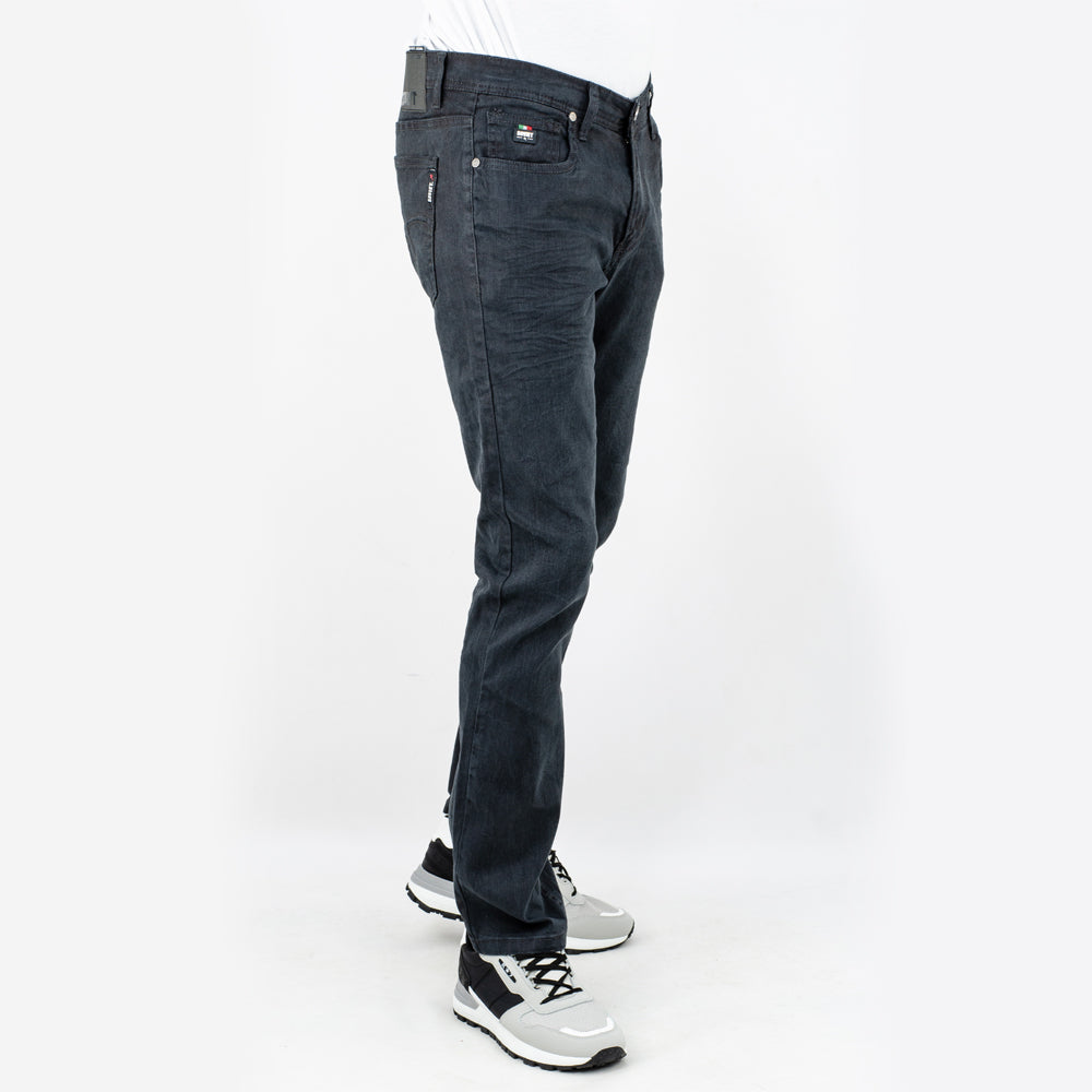 Soviet Mens Moore Slim Leg Fashion Jeans In Charcoal