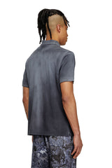 Diesel Mens T-Rejust-R3 Polo Shirt Black