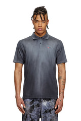Diesel Mens T-Rejust-R3 Polo Shirt Black