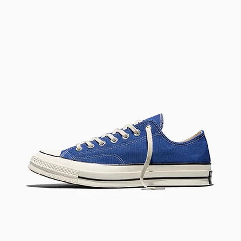 Converse Chuck 70 Canvas Low Top Unisex Shoe In Blue