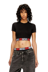 Diesel Womens L-Irma-D-Core Underwear T-Shirt In Black