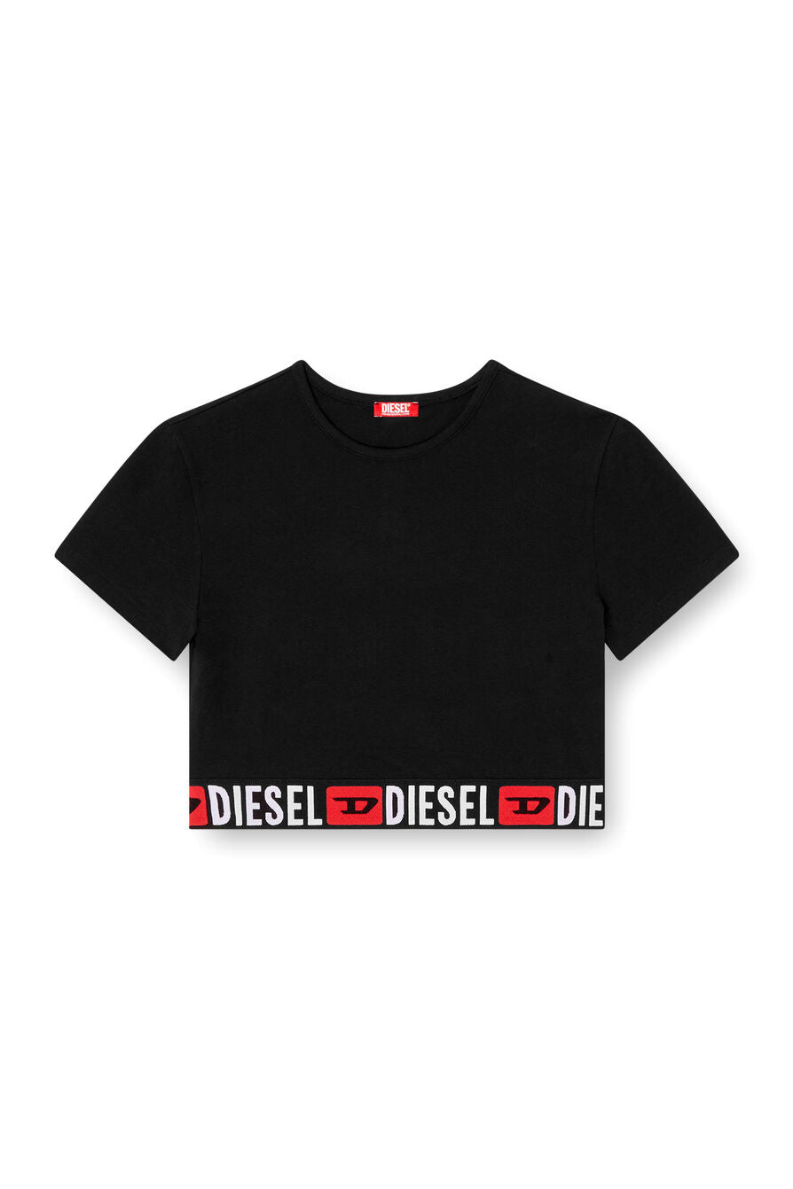 Diesel Womens L-Irma-D-Core Underwear T-Shirt In Black