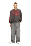 Diesel Mens S-Boxt-T1 Sweater In Dark Grey