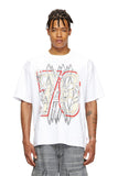 Diesel Mens M T-Boxt-T8 Relaxed T-Shirt In White