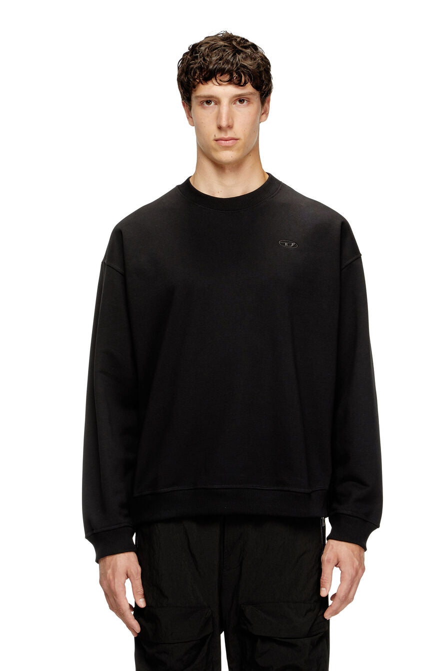 Diesel Mens S-Boxt-T2 Crew Sweater In Black